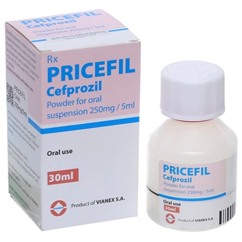Xem phóng to ảnh Pricefil 250mg/5ml ( Hộp 1 Lọ 30ml )